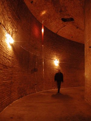 Made in Water, soundinstallation in Grosse Wasserspeicher, Prenzlauer Berg Berlin 2002